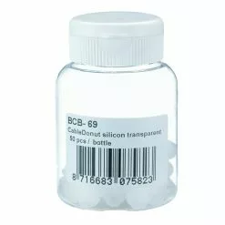 BBB CABLEDONUT SILICON TRANSPARENT 50STK