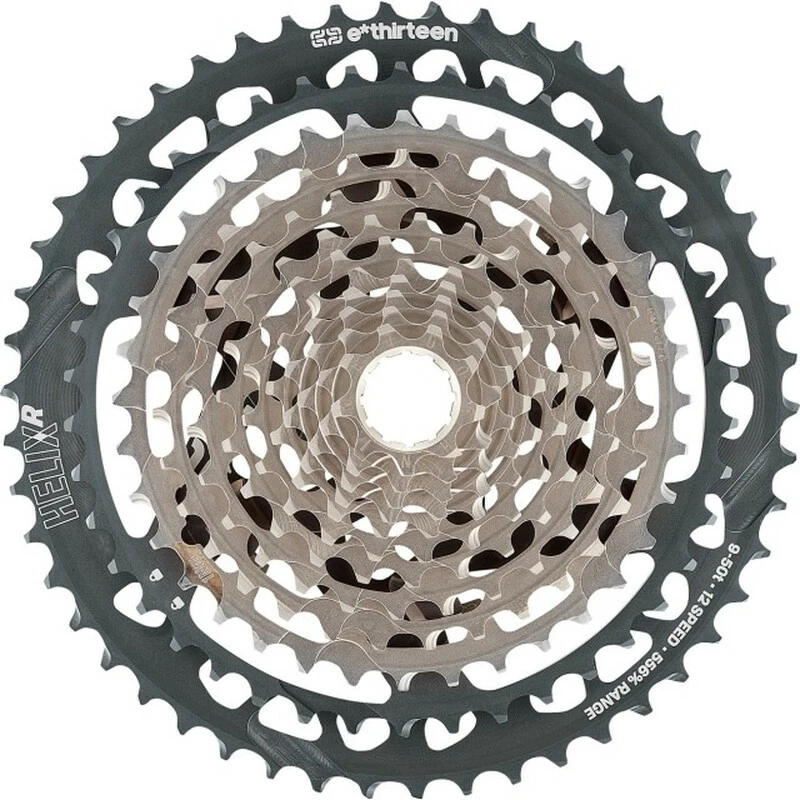 Ethirteen Kassette Helix Plus 9-50T 12Speed, Black, SRAM XD Drivers Only, Fits Shimano & Sram Drivetrain 3 Ethirteen Kassette Helix Plus 9-50T 12Speed, Black, SRAM XD Drivers Only, Fits Shimano & Sram Drivetrain
