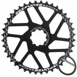 Response Kettenblatt, Sprocket 40T Alu 7075 CNC Inkl. Spacer, Shimano/SRAM Rear, 1x10speed
