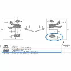 Shimano Abdeckung SL-M7000-10 Rechts Mit Schraube -Pro Verkäufe shimano abdeckung sl m7000 10 rechts mit schraube2