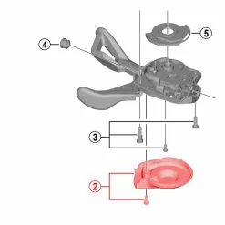 Shimano Abdeckung SL-M7000 Links Mit Schraube -Pro Verkäufe shimano abdeckung sl m7000 links mit schraube2