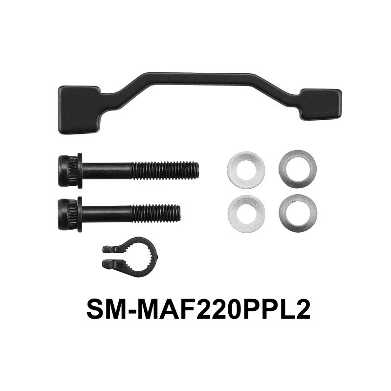Shimano Scheibenbremsadapter PM VR/HR, SMMAF180PP2A 180mm Post/Post 7 Shimano Scheibenbremsadapter PM VR/HR, SMMAF180PP2A 180mm Post/Post – Bild 5