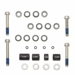 SRAM DISC Spacer Set 20S, Front 180mm, Rear 160mm, Inkl. Schrauben