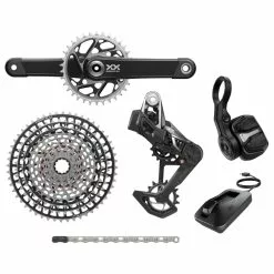 SRAM XX SL Eagle T-Type AXS Groupset 165 34Z, RD, Controller, Kette, Kassette