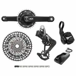 SRAM XX SL Eagle T-Type Powermeter Groupset 165 34Z, RD, Controller, Kette, Kassette
