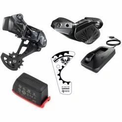 SRAM XX1 EAGLE 21 AXS Upgrade Kit, 12-fach, Schwarz-grau